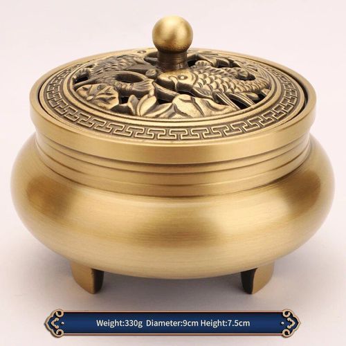Brûleur d'encens antique chinois en laiton,diffuseur d'arômes,cadre de diffuseur d'arômes,décoration de bureau à domicile,salon et chambre à coucher