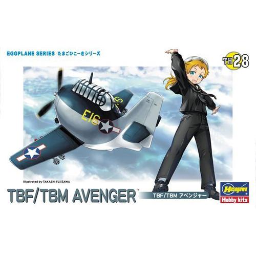 Tbf/Tbm Avenger Egg Plane-Hasegawa