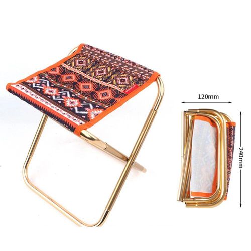 Chaise de pêche pliante Portable en alliage d'aluminium,siège de pique-nique,MIni barbecue,mobilier ultraléger,outil de randonnée - Type Type C
