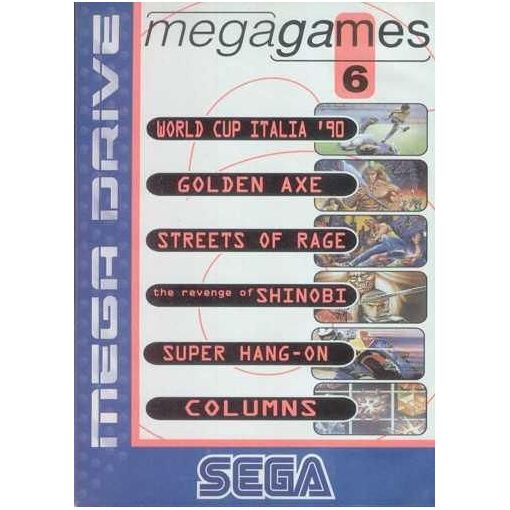 Mega Games 6 (Version Euro) Sega Megadrive