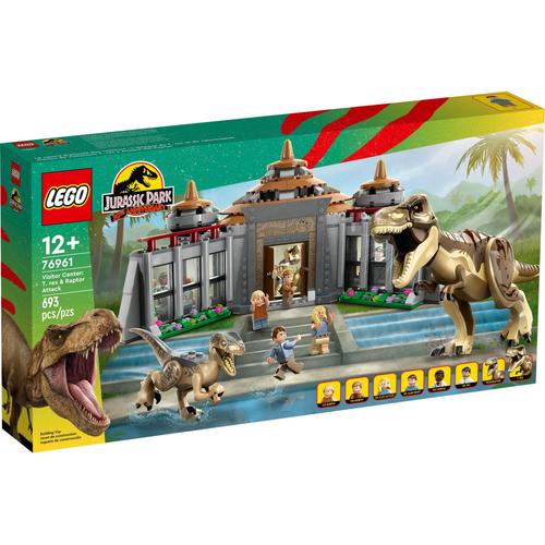 Lego Jurassic World - Le Centre Des Visiteurs : L'attaque Du T. Rex Et Du Vélociraptor - 76961