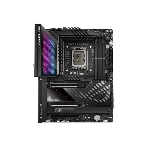 ASUS ROG Maximus Z790 Hero - Carte-mère - ATX - Socket LGA1700 - Z790 Chipset - USB-C 3.2 Gen 2x2, USB-C 3.2 Gen 1, USB 3.2 Gen 1, USB 3.2 Gen 2, USB4 - 2.5 Gigabit LAN, Wi-Fi 6, Bluetooth -...