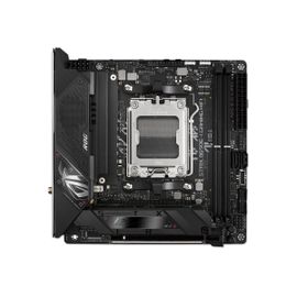 ASUS ROG Strix B650E-I Gaming WiFi - Carte-mère - mini ITX - Socket AM5 - AMD B650 Chipset - USB-C 3.2 Gen 2x2, USB-C 3.2 Gen2, USB 3.2 Gen 2, USB 3.2 Gen 1 - 2.5 Gigabit LAN, Wi-Fi 6E - carte...