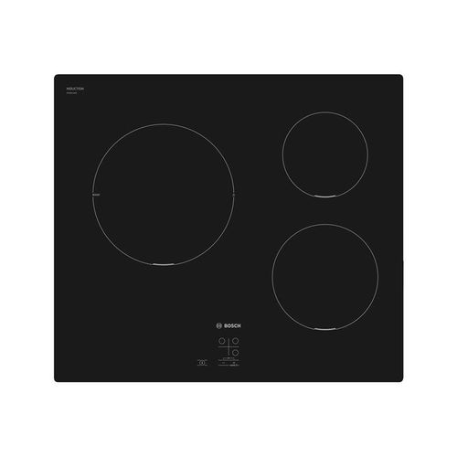 Bosch Serie PUC611AA5E Table de cuisson à induction Noir - 3 foyers