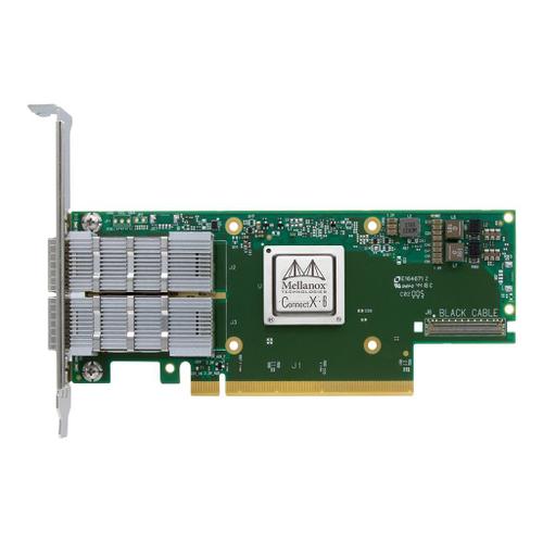 NVIDIA ConnectX-6 VPI MCX653105A-HDAT-SP - Single Pack - adaptateur réseau - PCIe 4.0 x16 - 200Gb Ethernet / 200Gb Infiniband QSFP28 x 1