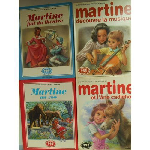 Martine De M. Marlier Et G. Delahaye Lot De 12 Livres