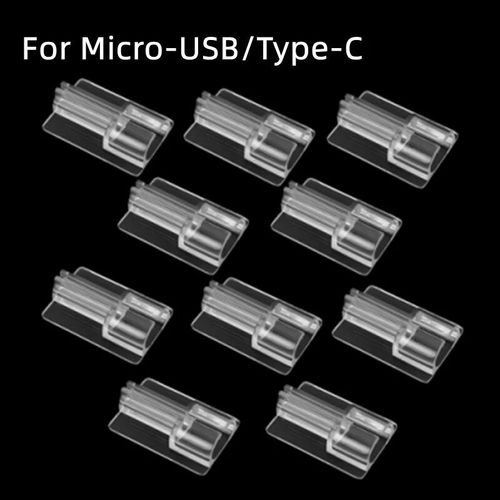 Enrouleur De Câble De Données Souple,Organiseur Pour Apple Ios Android,Câble De Chargement Usb Type-C,Housse De Protection Pour Iphone - Type 10pcs For Android
