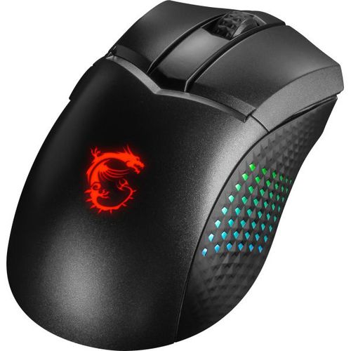 MSI Clutch GM51 Lightweight Wireless - Souris PC sans fil droitier - 1 ms - 26000 DPI