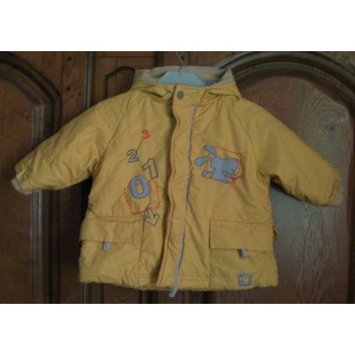 Parka Jaune Sergent Major - Taille 12 Mois