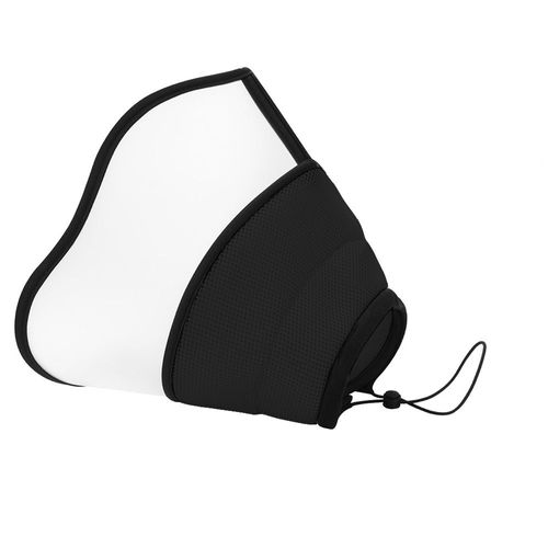 Collier De Récupération Pour Animaux De Compagnie Anti-Léchage Anti-Rayures Pour Chien Chat Le Noir Xxl