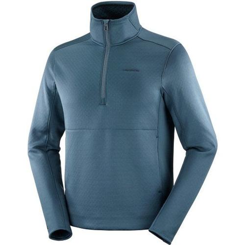 Sntial Midfleece Half Zip Pull Polaire Taille M, Bleu