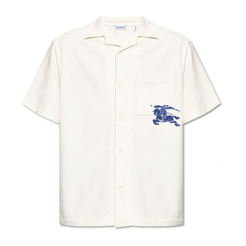 Burberry - Shirts > Short Sleeve Shirts - White