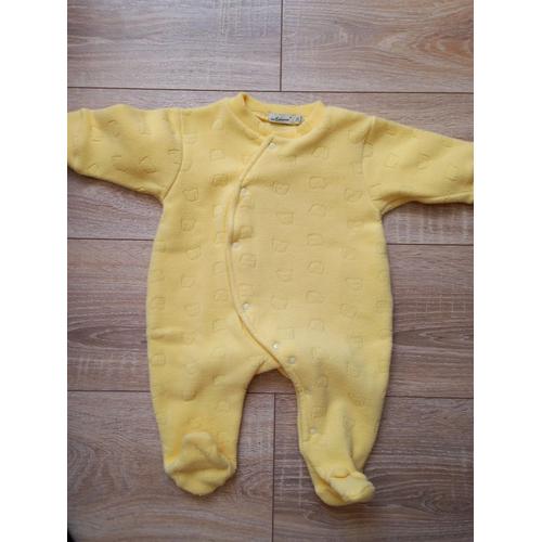 Surpyjama Jaune Marque In Extenso 1 Mois