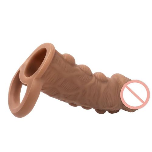 Charnu - Préservatifs Épais Pour Hommes, Prolongateur De Gode, Manchon De Pénis Réutilisable, Produits Intimes, Anneaux'agrandissement Du Pénis, Masseur De Coq