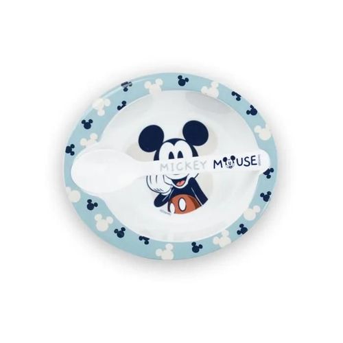 Set Repas Micro-Onde Bol + Cuillere Mickey