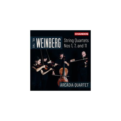 Weinberg String Quartets Nos 1 7 11 Vol 2