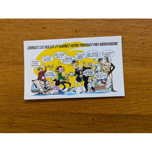 Carte Publicitaire J'ai Lu Bd :Coincez Les Bulles...