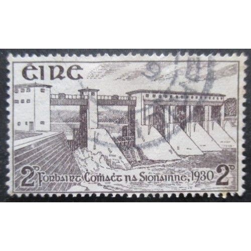 Irlande N°58 Barrage Oblitéré