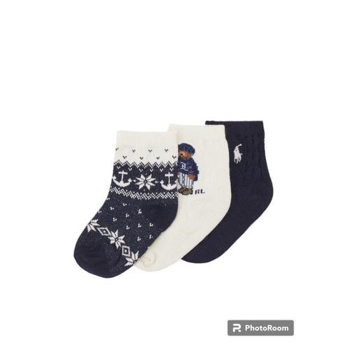 Bear Bébé Ralph Lauren Chaussettes Noel Unisex