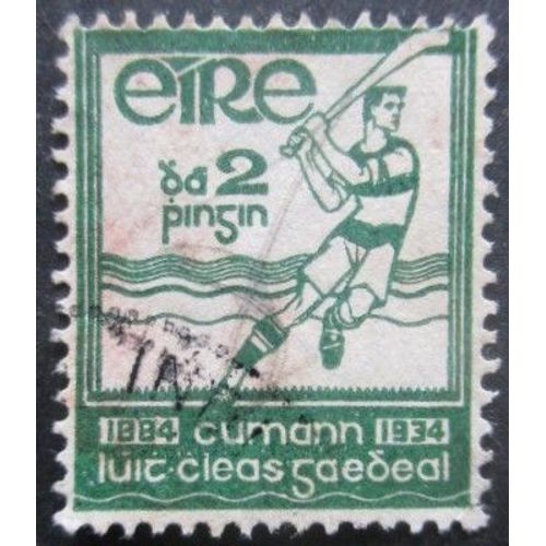 Irlande N°64 Hockey Sur Gazon Oblitéré