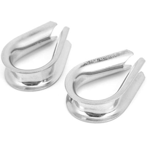 Serre Câble Marin En Acier Inoxydable Pour Bateau, 14mm, Protection De Câble, Anneau De Serrage Pour Dé À Coudre