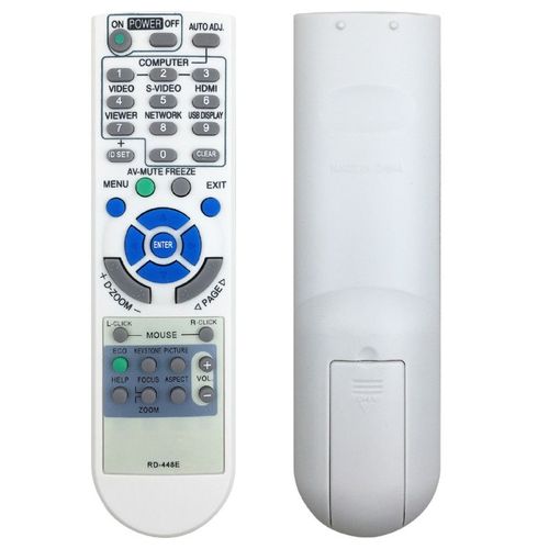 Télécommande adaptée au contrôleur de projecteur NEC VT570 VT575 VT580 VT590 VT591 VT595 VT670 VT590 VT591 VT595 +