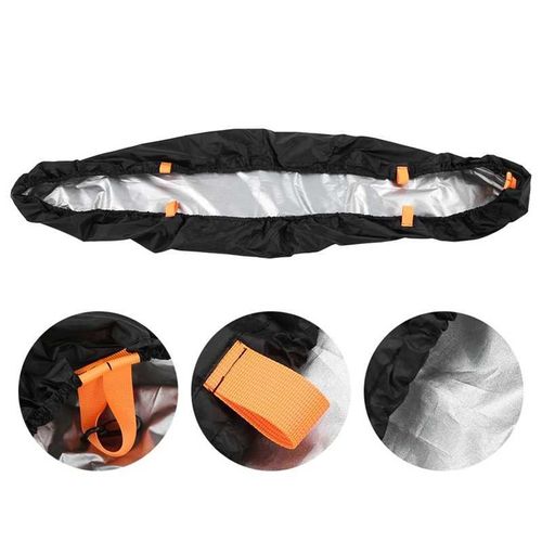 Kayak Housse De Cockpit Uv50 + Blocage Sunproof Xl Bouchon Anti Poussière Protection De Cabine Étanche À La Pluie Avec Ceinture Réglable