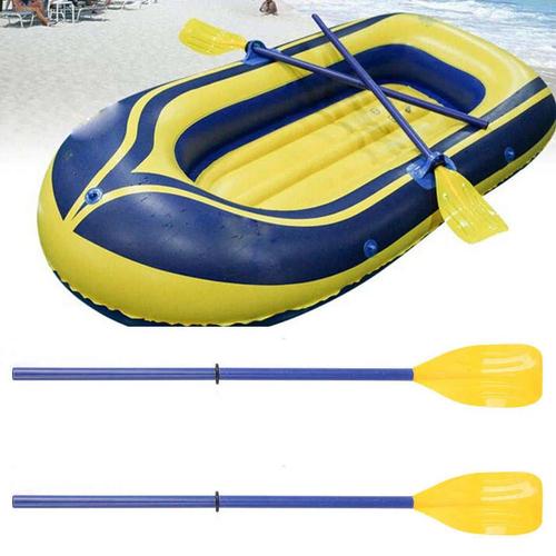 Pagaie De Bateau À Rames En Plastique Abs, 1 Paire, Pour Deux Personnes, Pour Canoë En Caoutchouc, Bateau De Sauvetage, Accessoires De Loisir