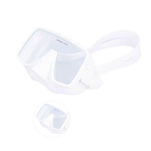 Lunettes De Plongée Blanches Souples Et Confortables, Antichocs, Sans Brouillard, Pour La Natation