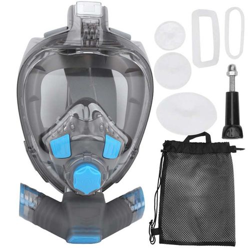 Masque De Natation Sous Marine Ds01, Visage Complet, Vue Large, Pliable, Anti Buée, Pour Plongée Sous Marine, Pour Jeunes Adultes
