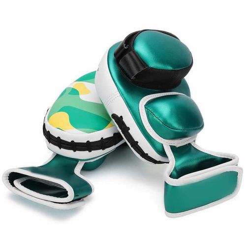 1 Paire Boxe Main Cible Enfants Muay Thai Courbe Main Cible Pour Kickboxing Mma Coup De Pied Poinçonnage Entraînement Sable Sacs
