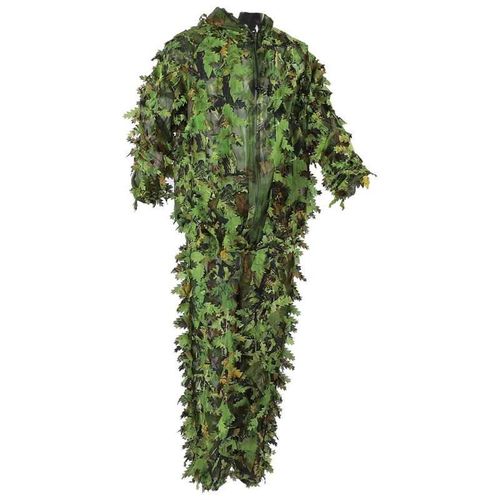 Ensemble Veste Et Pantalon Camouflage Ghillie, Accessoires De Chasse, Vert Sauvage, Costume À Feuilles, Pour La Chasse En Plein Air