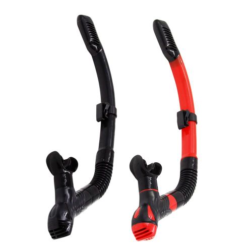 Tuba De Plongée Réglable En Silicone Sec Avec Tube De Respiration
