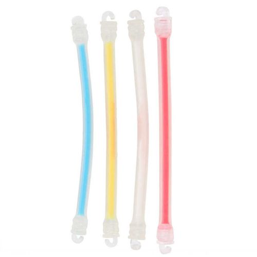 Amortisseurs De Vibrations De Raquette De Tennis Longue, Double Crochet En Silicone