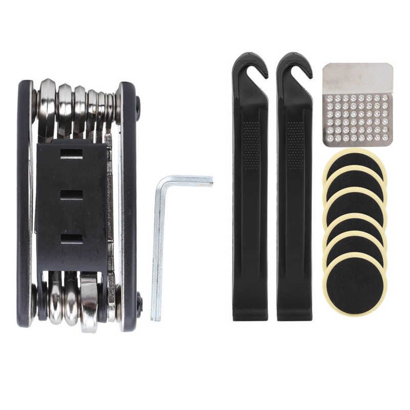 16 En 1 Multifonction Vlo Ensemble D'outils Vtt Vlo Pneu R... - 2
