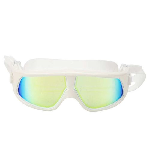 Adulte Lunettes De Natation Grand Cadre Étanche Antibuée Lunettes De Natation Galvanoplastie Verre Uni Plongée Approvisionnement Équipement De Natation