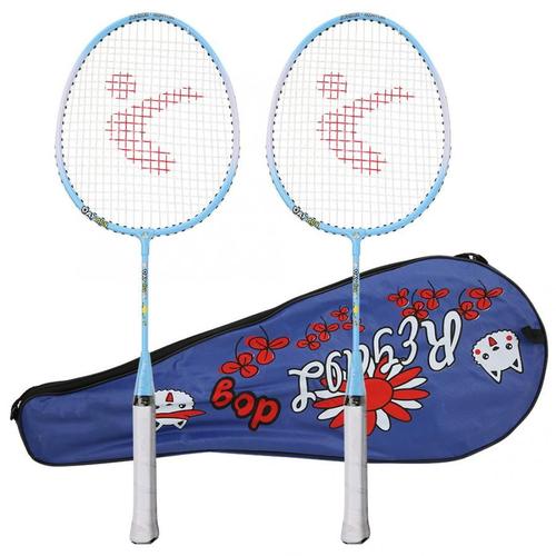 Raquette De Badminton Pour Enfants, Alliage D'aluminium, Jouet De Sport Pour Enfants, Volants, Motif Dessin Animé
