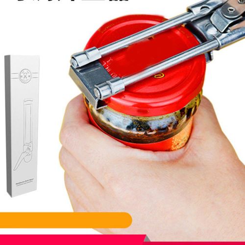Ouvre-Bouteille Multifonction En Acier Inoxydable, Réglable, Pour Confiture, Vin Rouge, Bière, Soda, Bouchon, Accessoires De Fournitures De Cuisine