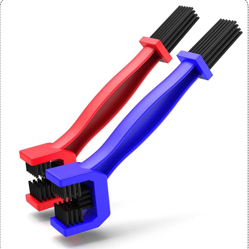Brosse De Nettoyage Pour Chaîne Vélo Et Moto - 3 Côtés - Nylon Durable - Facilite L'entretien De La Transmission