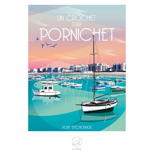 Un Crochet Par Pornichet - Port D'echouage - Puzzle 1000 Pièces