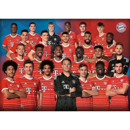Fc Bayern Saison 2022/2023 - Puzzle 1000 Pièces