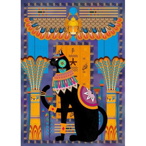 Chat Egyptien - Puzzle 48 Pièces