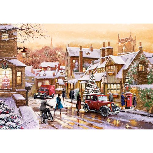 Pays D'hiver Vintage - Puzzle 1000 Pièces