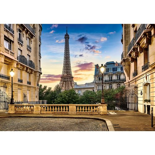 Promenade Dans Paris Au Coucher Du Soleil - Puzzle 1000 Pièces