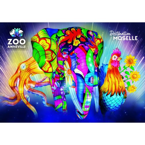 Zoo D'amnéville - Luminescence - Puzzle 1000 Pièces