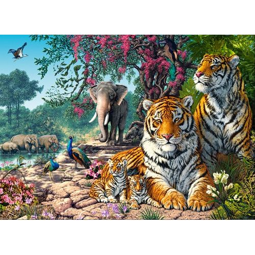 Sanctuaire Des Tigres - Puzzle 300 Pièces