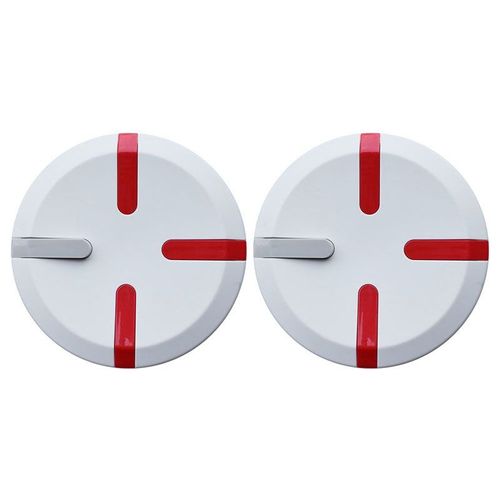 2 Pièces Équilibre Électrique Scooter Roue Moyeu Couvercle Capuchon Pratique Résistant À L'usure Capuchon Latéral Pour Xiaomi Ninebot/Mini Pro