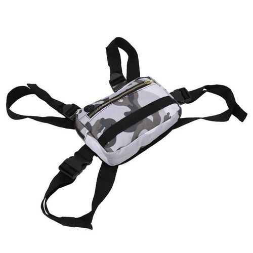 Sac De Sport Réglable Pour La Course À Pied, Sacoche De Poitrine Multifonctionnelle, Poche Avant Pour Gilet De Course À Pied En Plein Air, Sac De Jogging En Ville