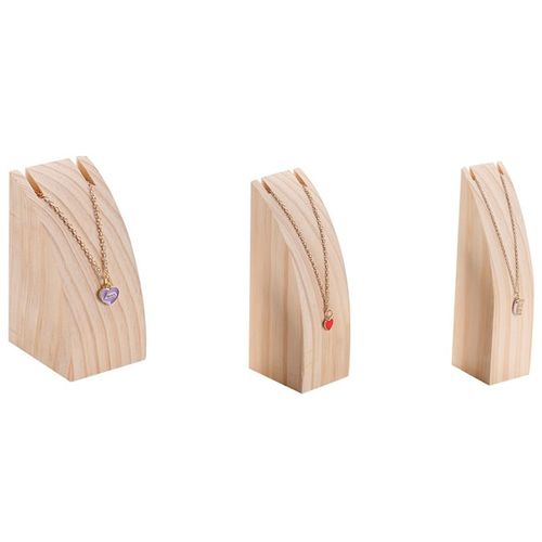 Bijoux Collier Présentoir Bijoux Pendentif Clavicule Chaîne Stockage En Bois