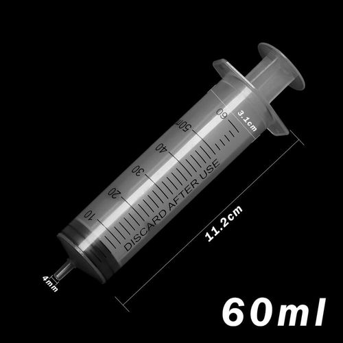 Seringue De Mesure De La Santé Des Chats En Plastique Stérile 60ml /100ml/150ml, Outils Seringue Réutilisables, Grande Culture Hydroponique